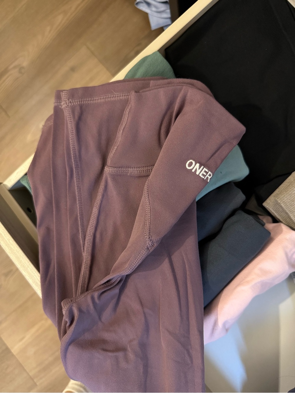 Oner Active Vintage Purple Soft Motion Straight Leg Pant XS-SHORT - Picture 3 of 5
